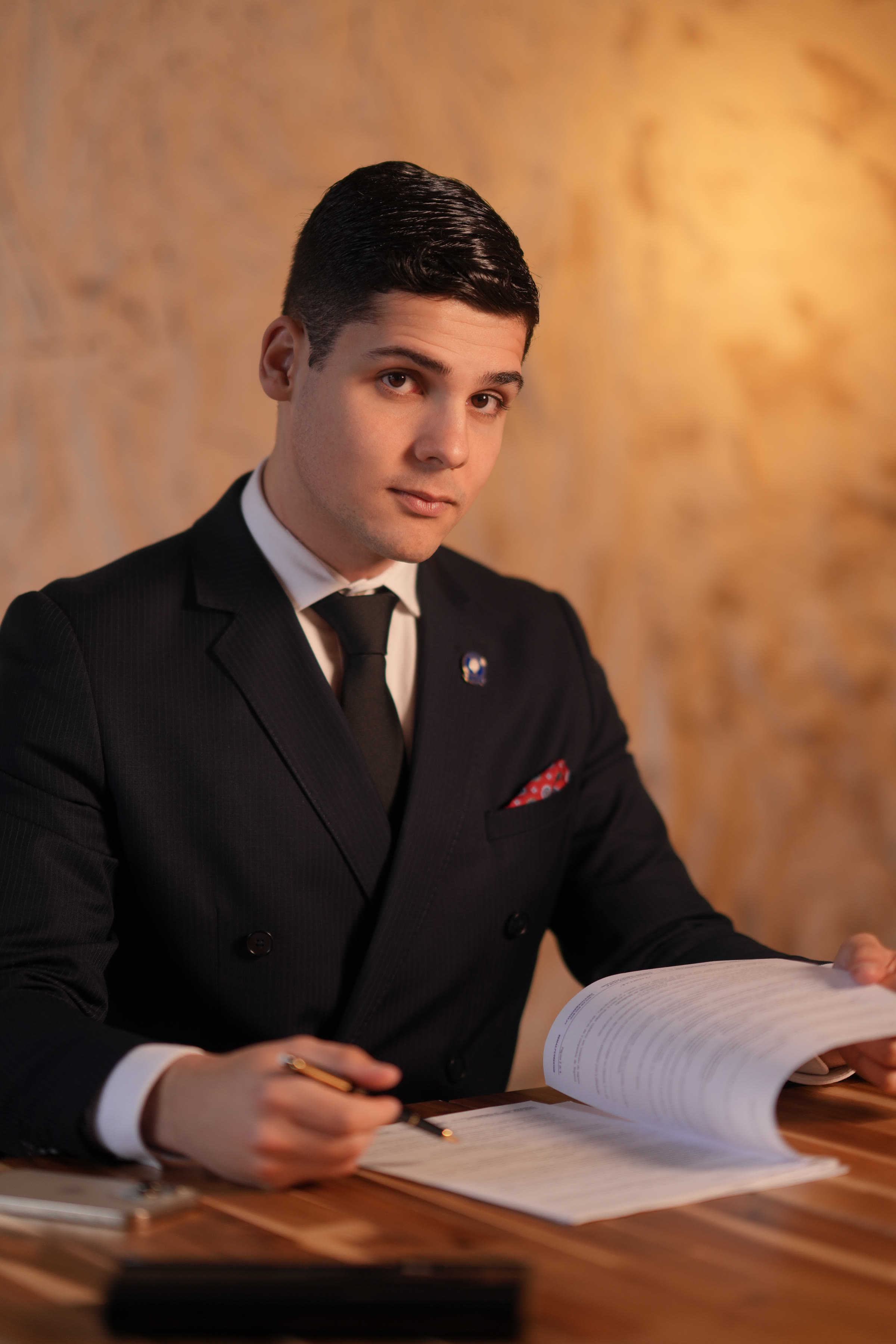 Felipe Dantas - a trabalhar